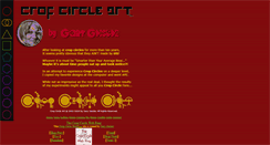 Desktop Screenshot of cropcircleart.com